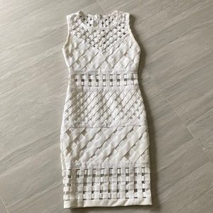 Gold Label Wow Couture White Bodycon Dress